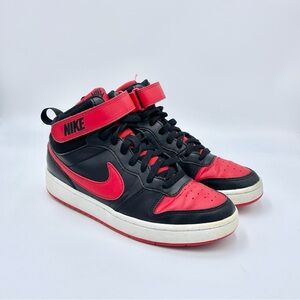 Nike Court Borough Mid 2 GS Bred
CD7782-003 Black Red Sneaker Kids size 6.5Y